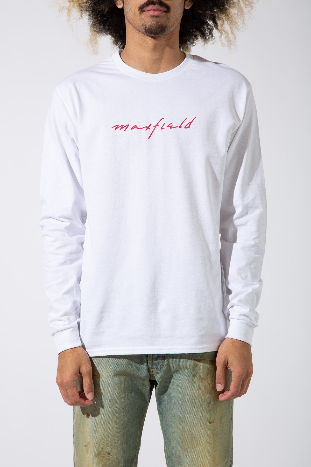 MAXFIELD MERCH COLLECTION | LOGO LONG SLEEVE TEE - MAXFIELD LA