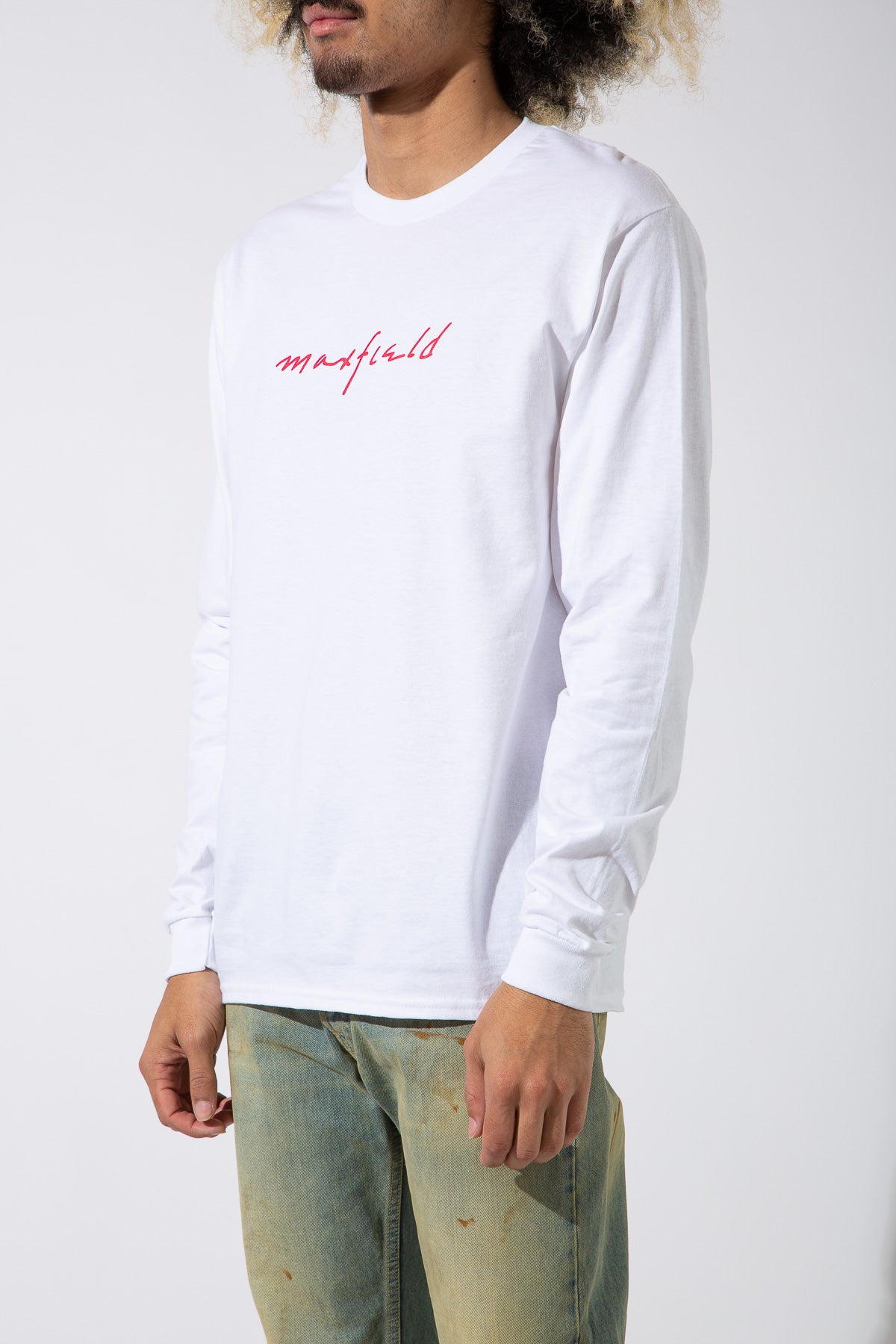 MAXFIELD MERCH COLLECTION | LOGO LONG SLEEVE TEE - MAXFIELD LA