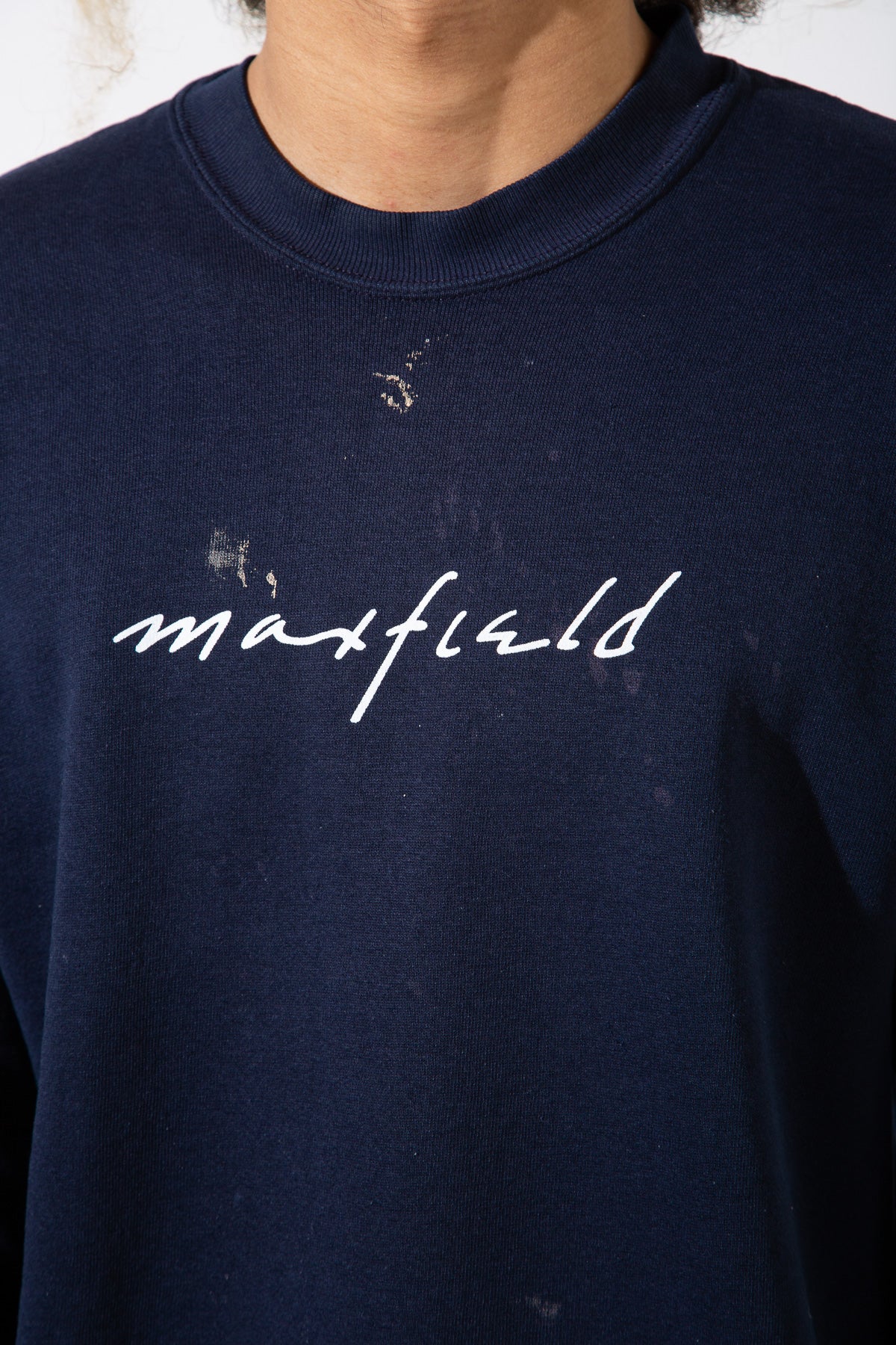 MAXFIELD MERCH COLLECTION | VINTAGE MAXFIELD LOGO CREWNECK - MAXFIELD LA