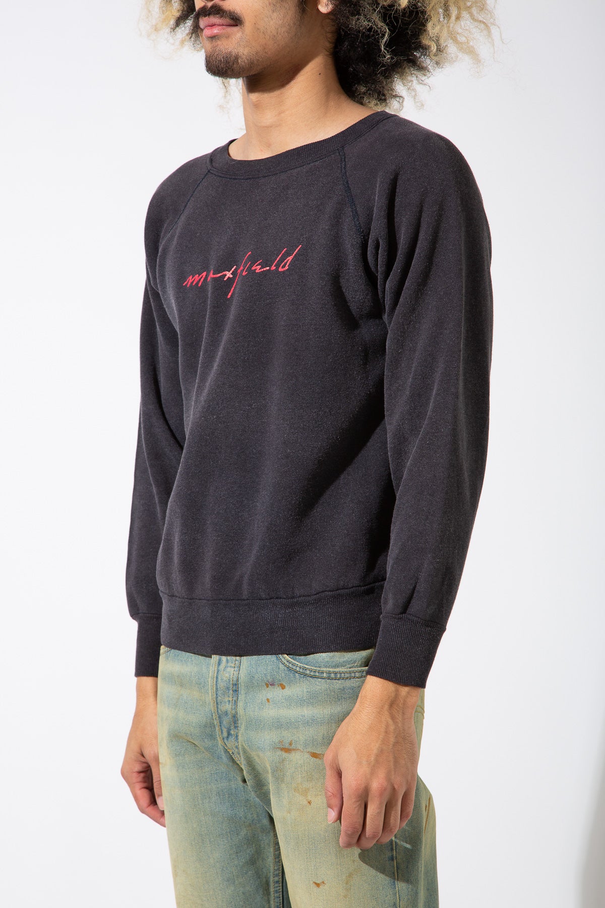 MAXFIELD MERCH COLLECTION | VINTAGE MAXFIELD LOGO CREWNECK - MAXFIELD LA
