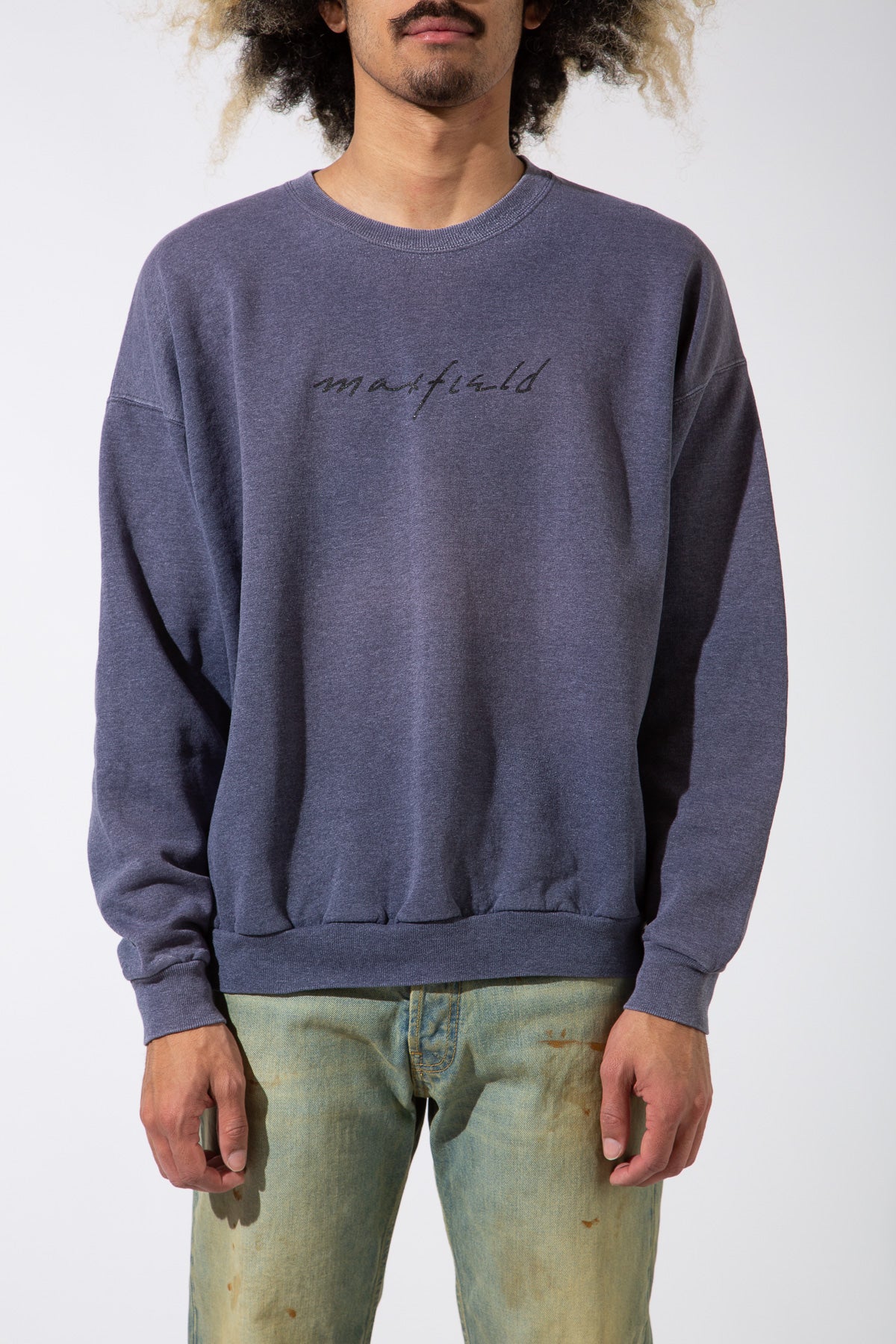 MAXFIELD MERCH COLLECTION | VINTAGE MAXFIELD LOGO CREWNECK - MAXFIELD LA