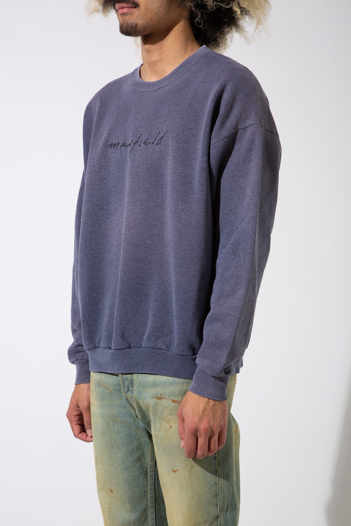 MAXFIELD MERCH COLLECTION | VINTAGE MAXFIELD LOGO CREWNECK - MAXFIELD LA