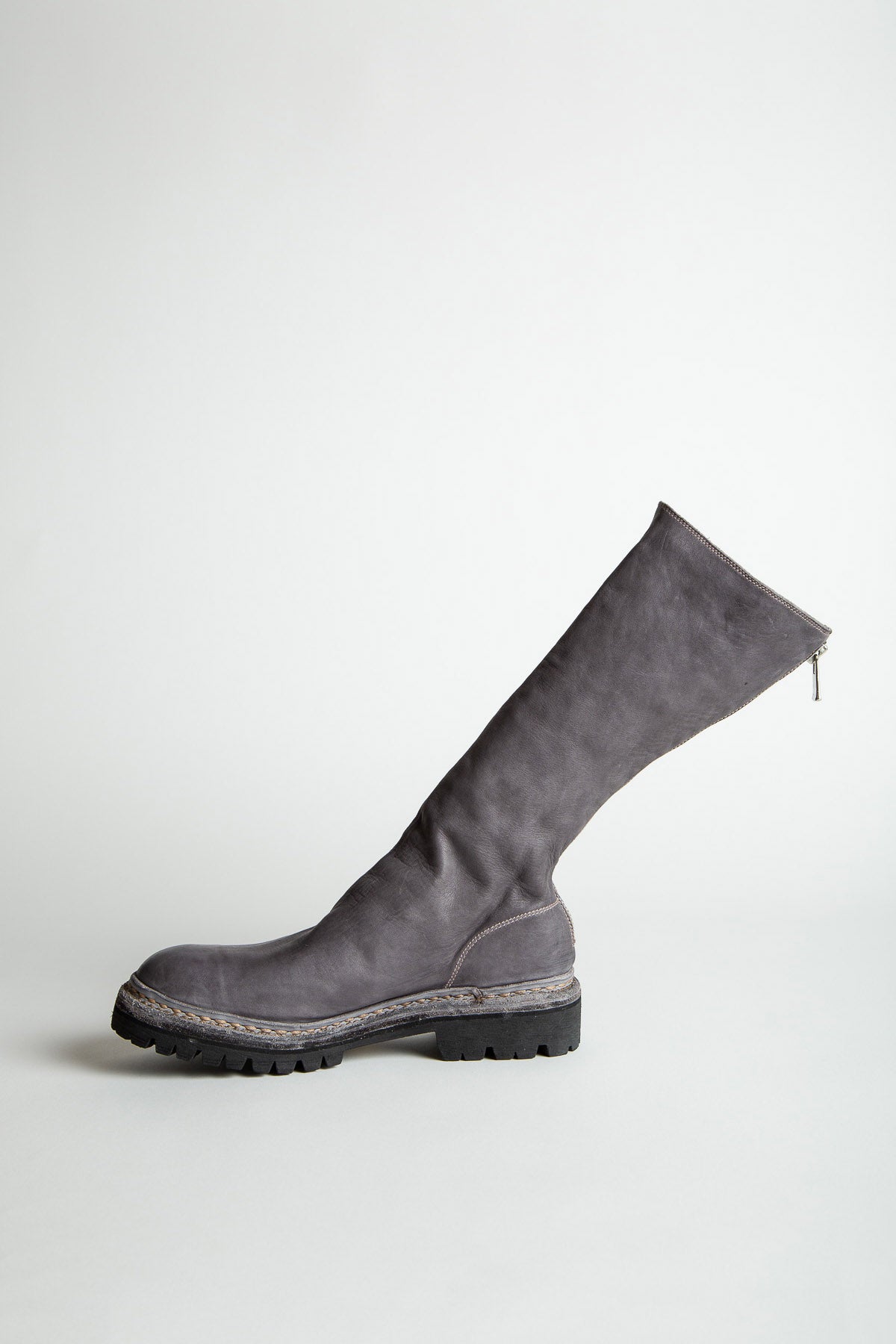 GUIDI | BACK ZIP HIGH ZIP BOOTS - MAXFIELD LA