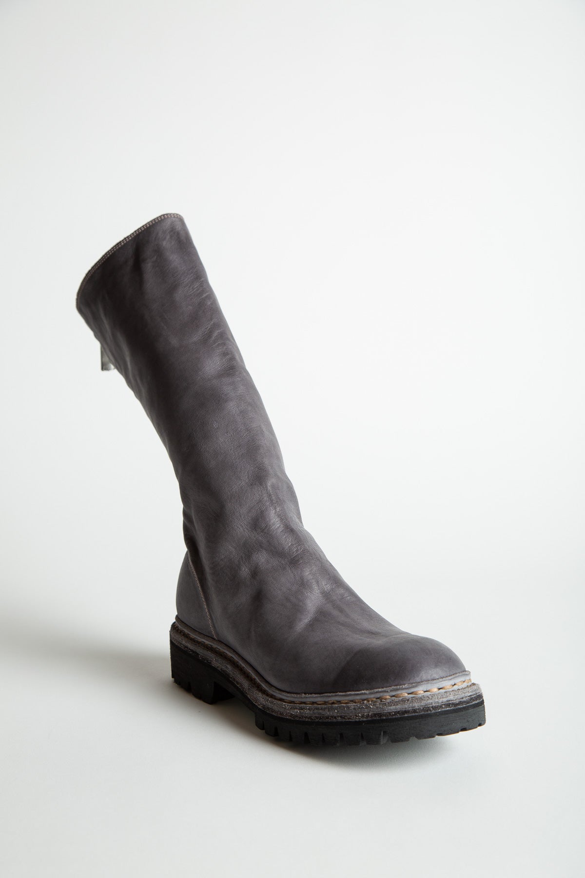 GUIDI | BACK ZIP HIGH ZIP BOOTS - MAXFIELD LA