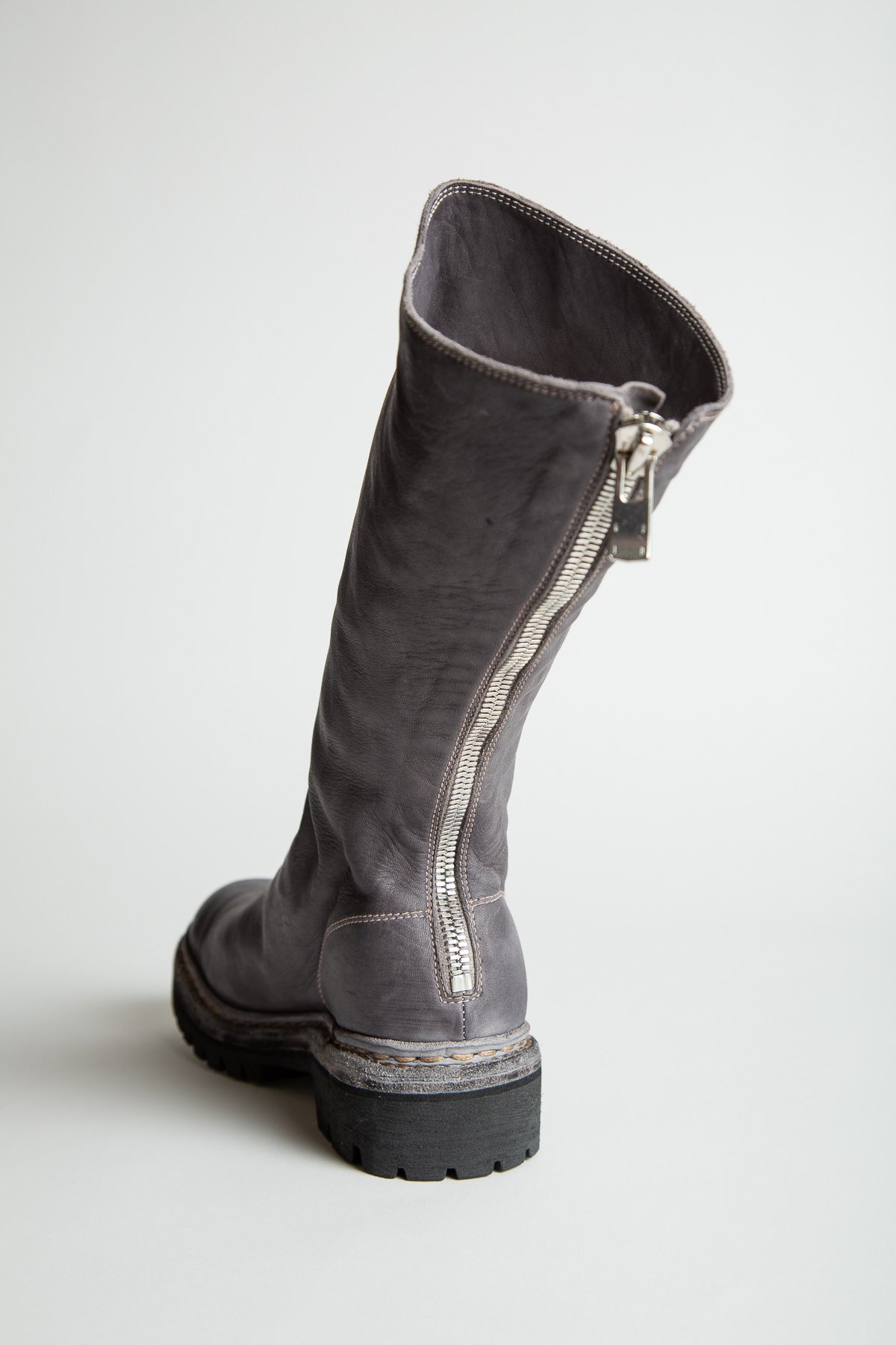 GUIDI | BACK ZIP HIGH ZIP BOOTS - MAXFIELD LA