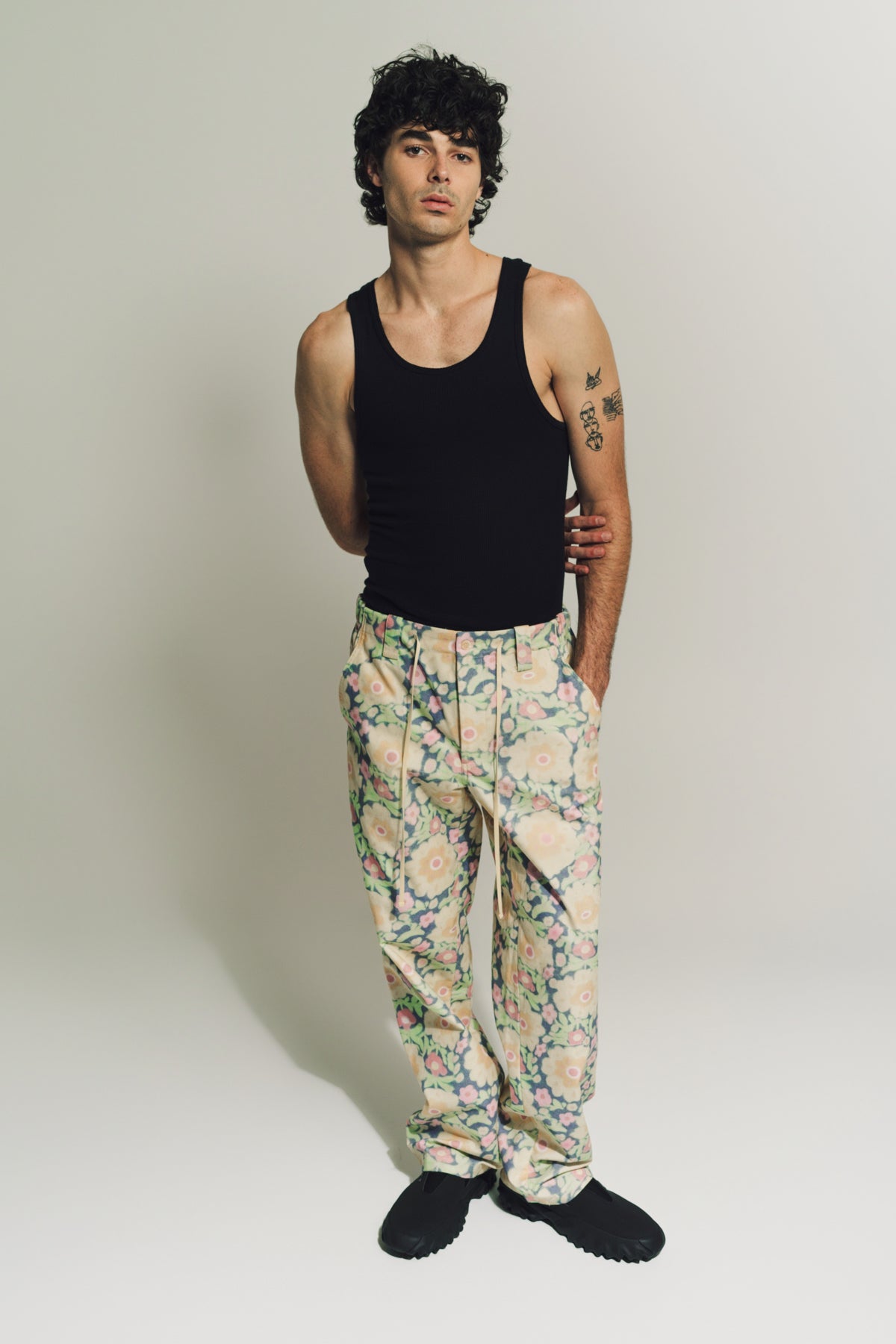 JACQUEMUS | FLORAL TAIOLO PANTS - MAXFIELD LA