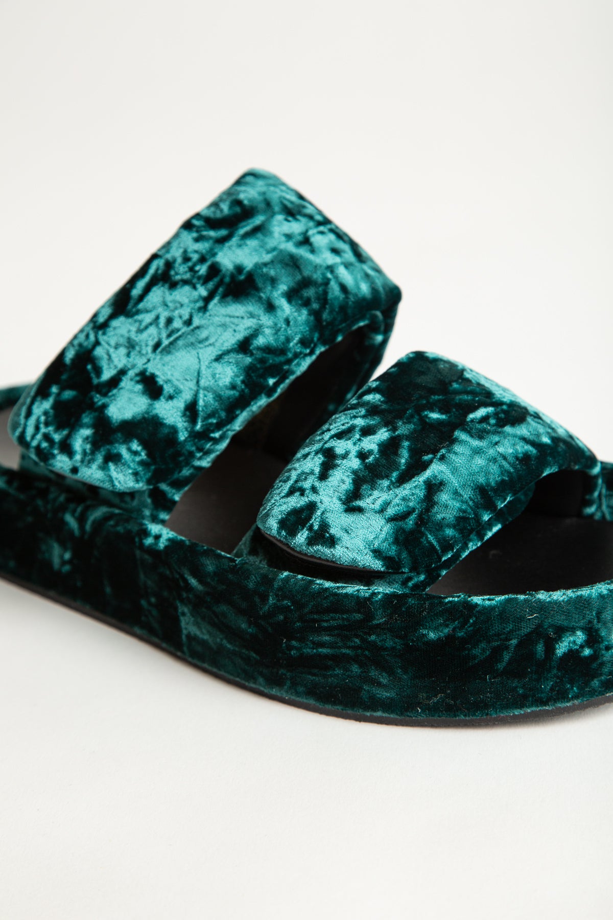 DRIES VAN NOTEN | VELVET SANDALS - MAXFIELD LA