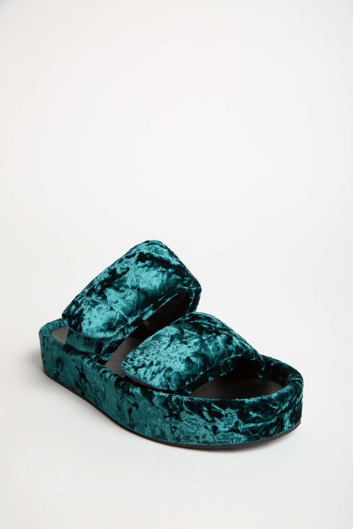 DRIES VAN NOTEN | VELVET SANDALS - MAXFIELD LA