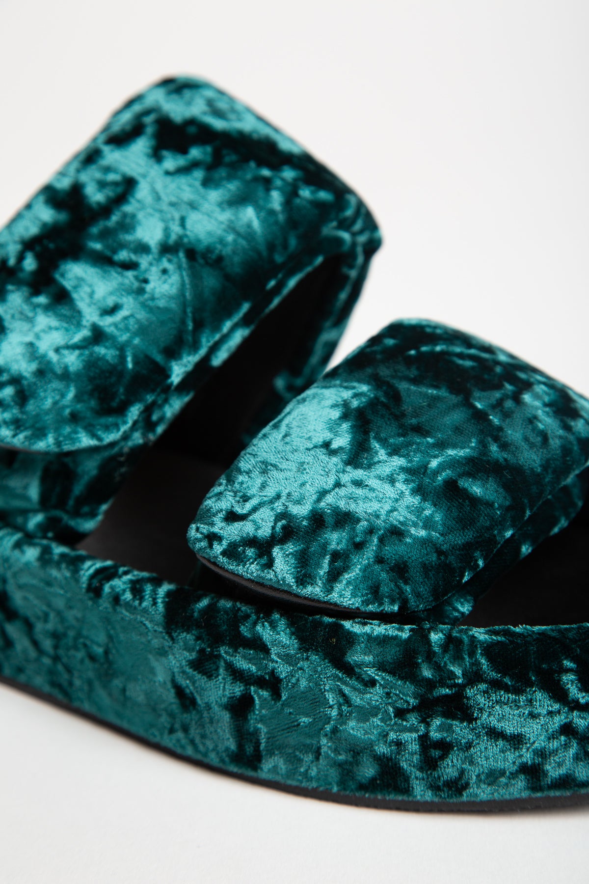 DRIES VAN NOTEN | VELVET SANDALS - MAXFIELD LA