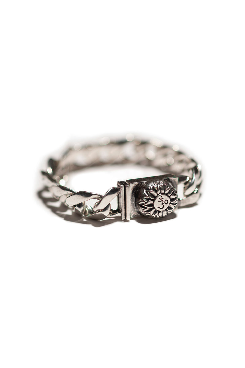 J & F | CROWN CHAKRA CUBAN LINK BRACELET