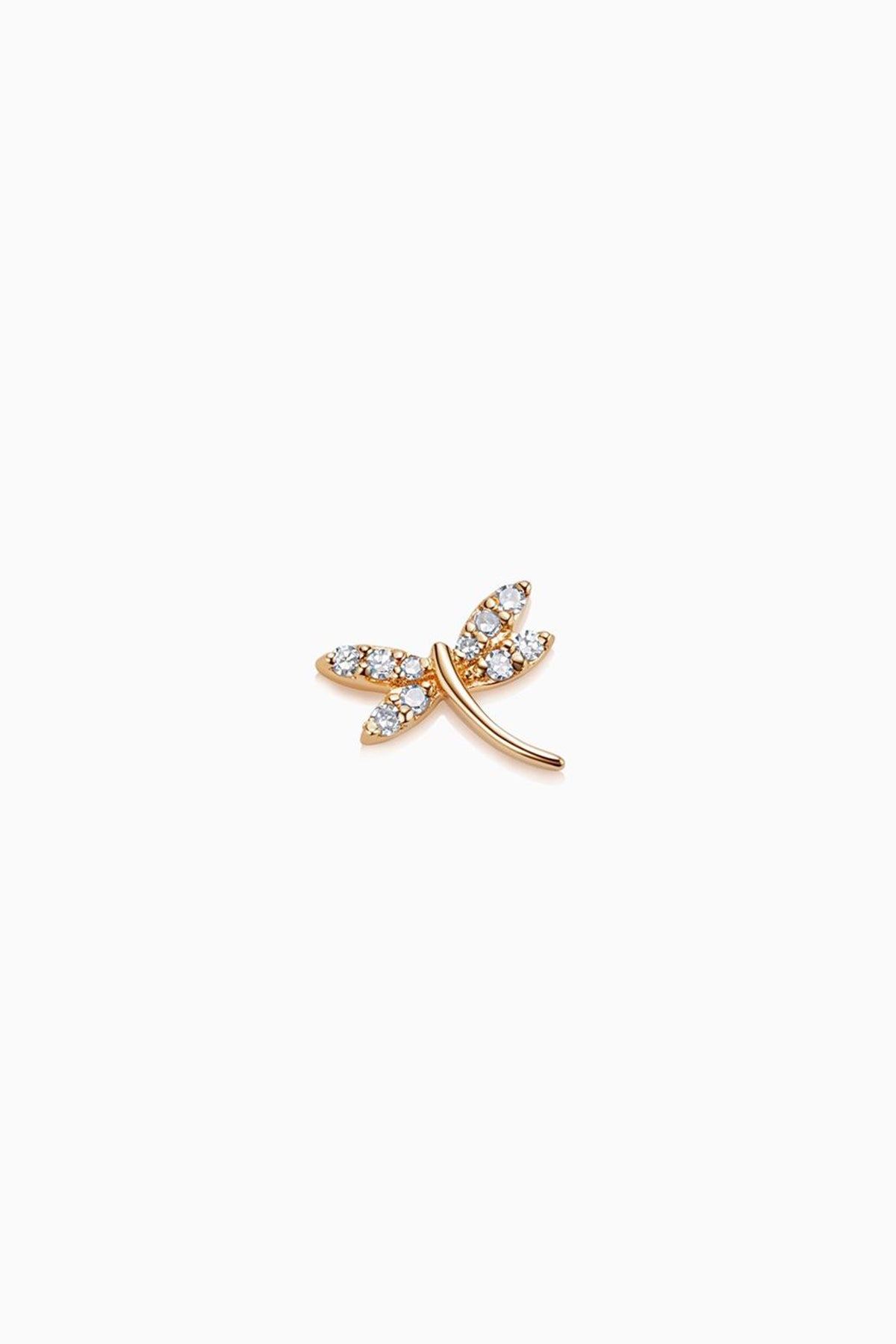 LOQUET LONDON | DIAMOND DRAGONFLY CHARM - MAXFIELD LA