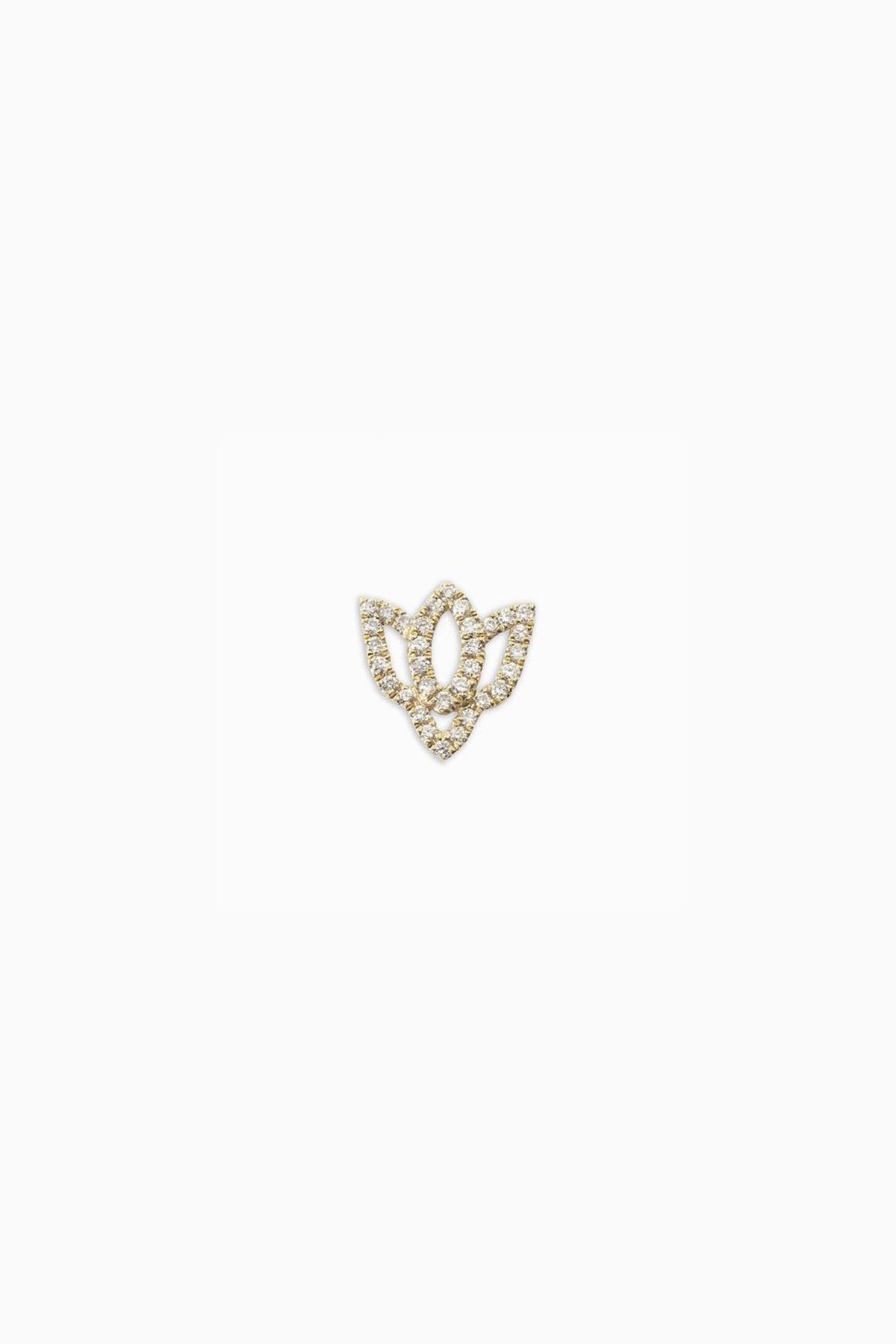 LOQUET LONDON | LOTUS FLOWER CHARM - MINDFULNESS - MAXFIELD LA