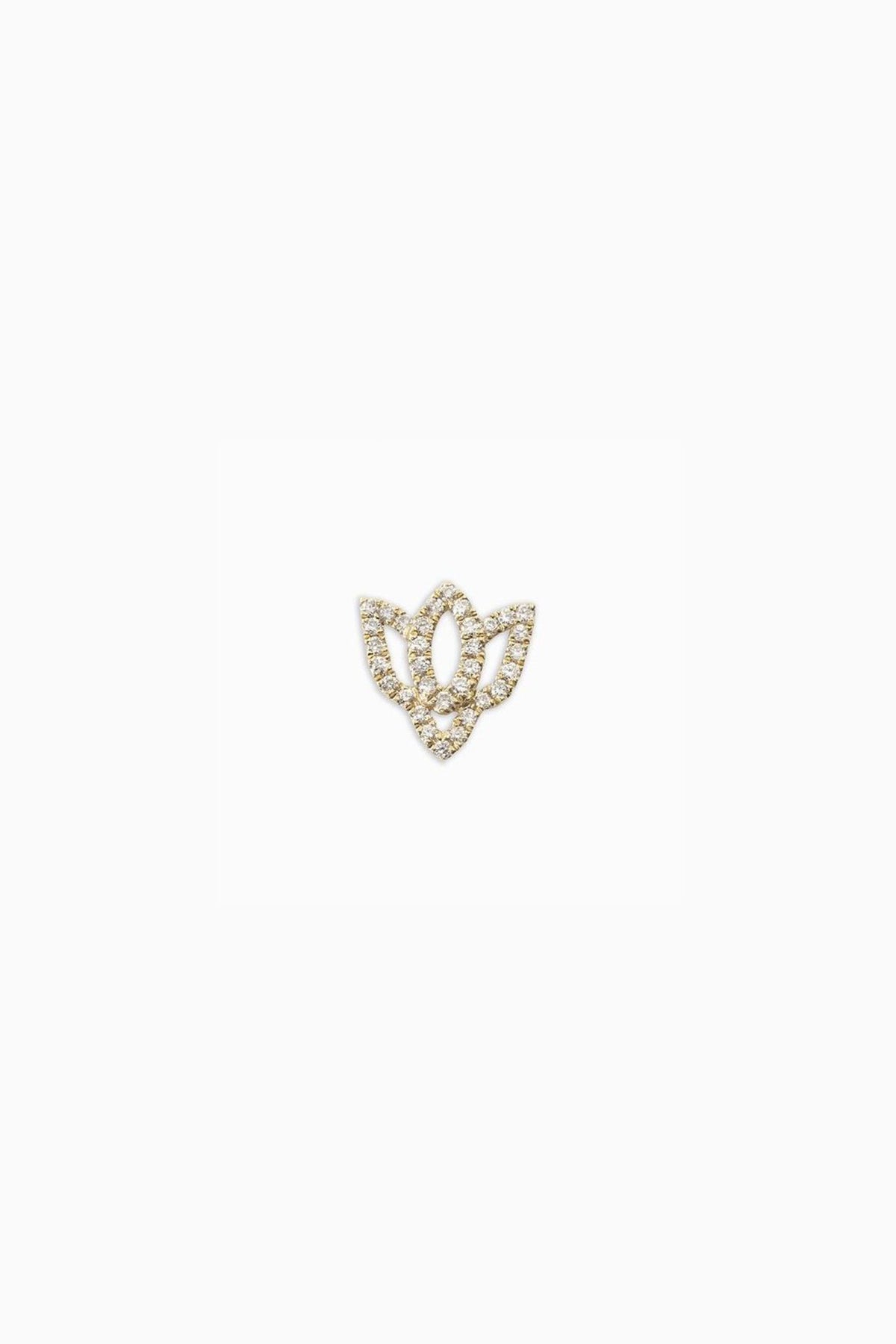 LOQUET LONDON | LOTUS FLOWER CHARM - MINDFULNESS