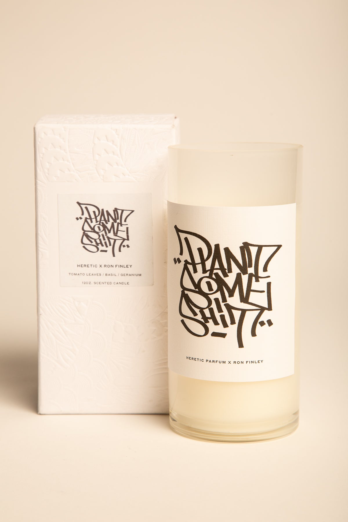 HERETIC | RON FINLEY PLANT SOME SHIT CANDLE