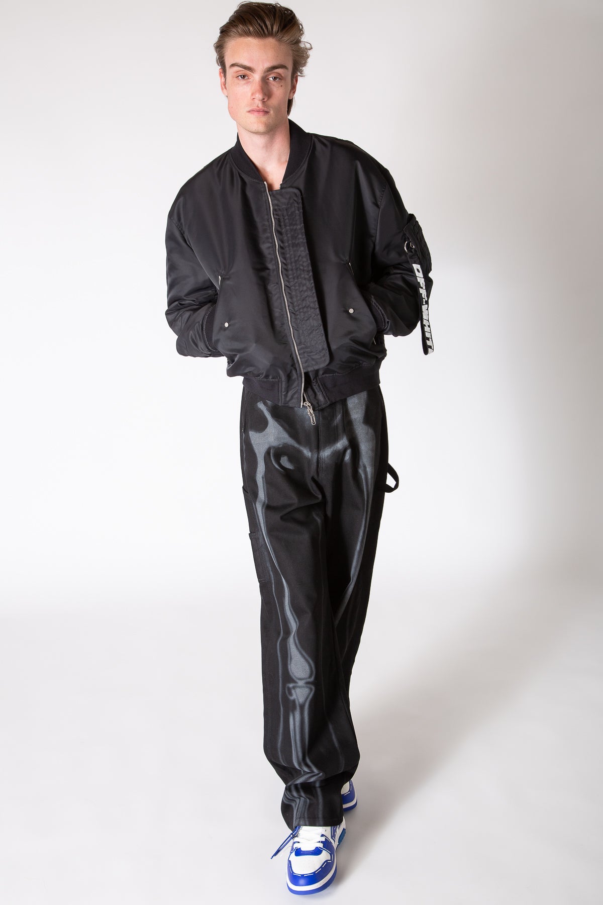 OFF-WHITE | INDUSTRIAL BOMBER JACKET - MAXFIELD LA