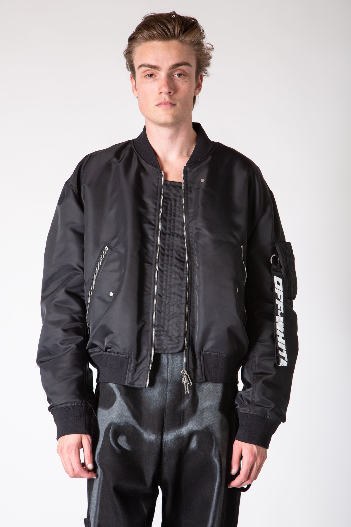 OFF-WHITE | INDUSTRIAL BOMBER JACKET - MAXFIELD LA