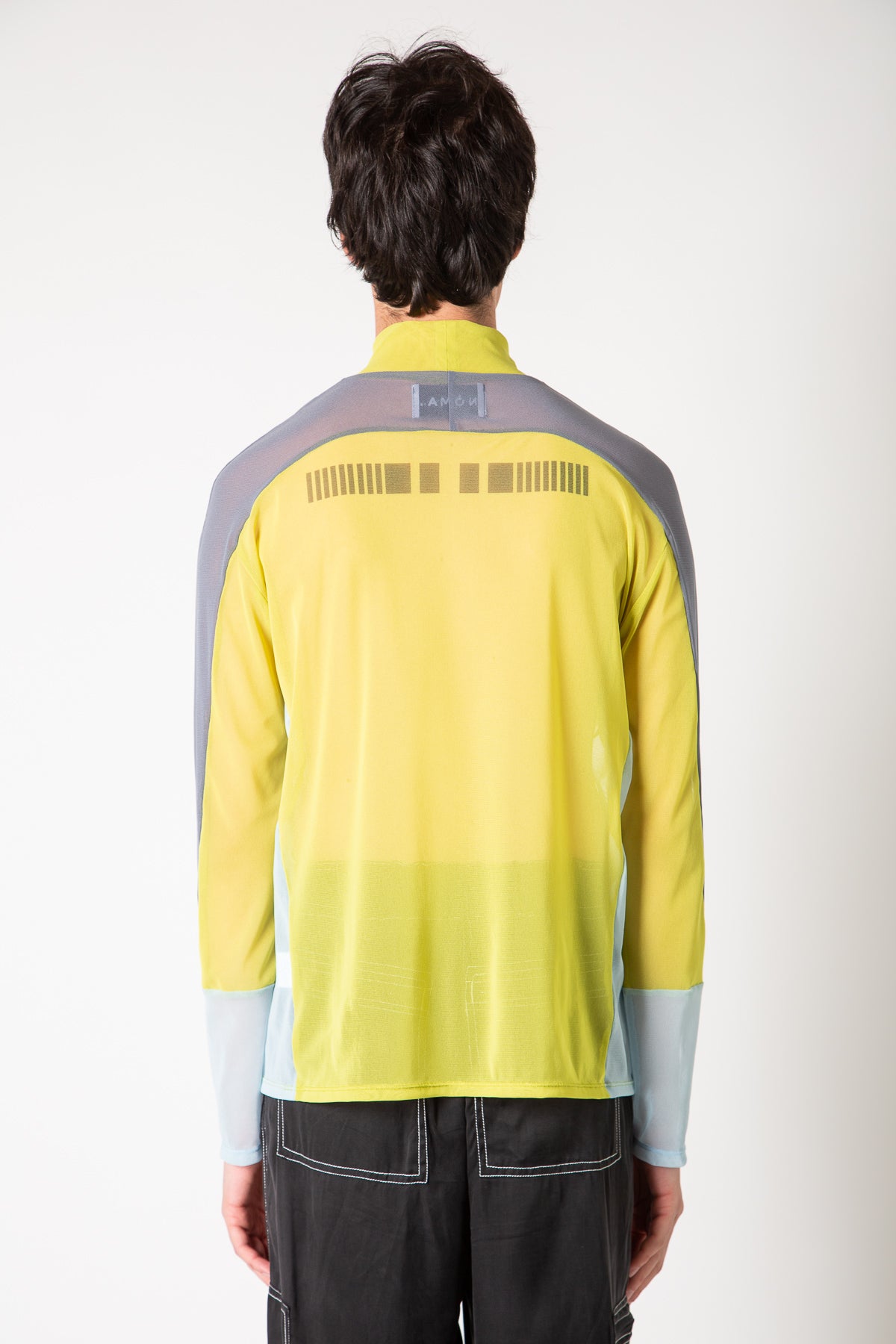 NOMARHYTHM TEXTILE | LOGO MESH LONG SLEEVE TEE