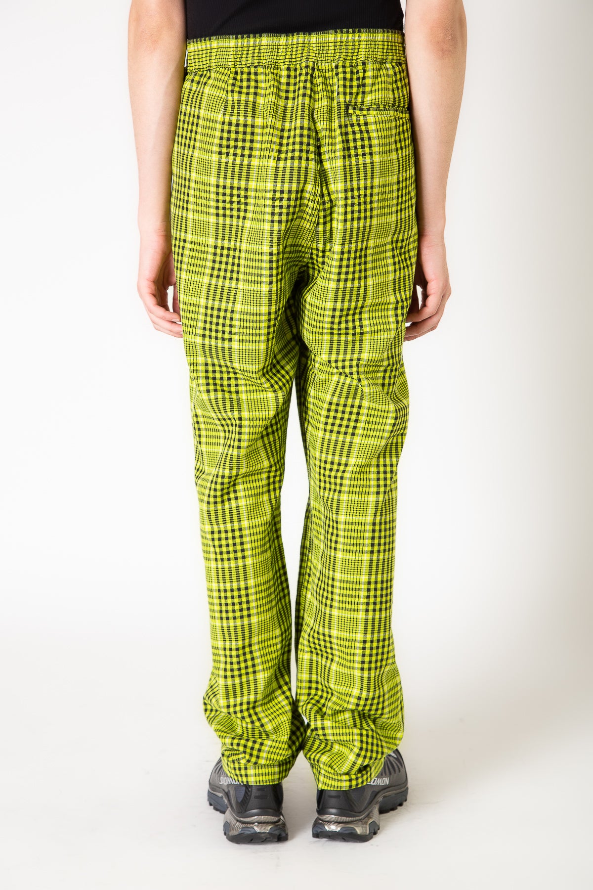 NOMARHYTHM TEXTILE | GINGHAM CHECK EASY PANTS