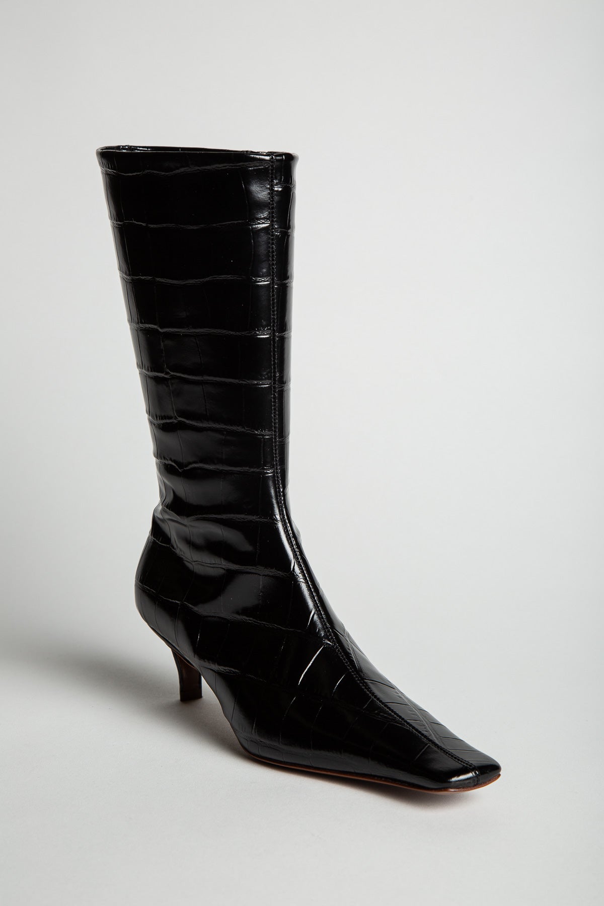 JIL SANDER | POINTY TOE HALF BOOTS - MAXFIELD LA