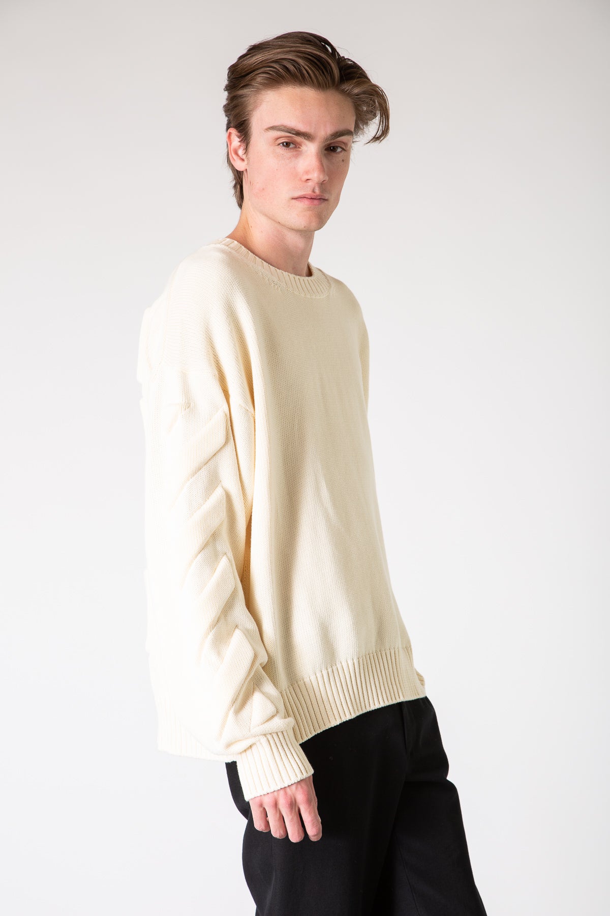 OFF-WHITE | 3D DIAG SWEATER - MAXFIELD LA