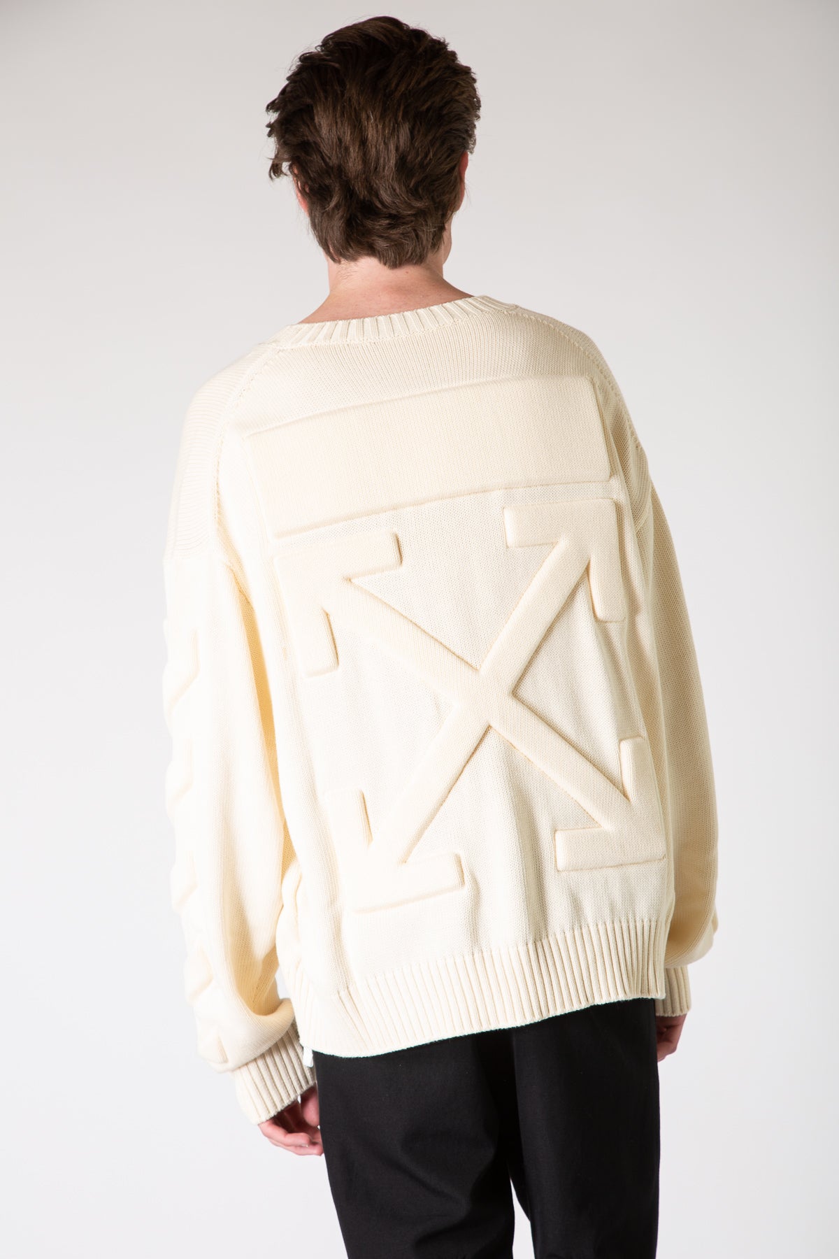 OFF-WHITE | 3D DIAG SWEATER - MAXFIELD LA