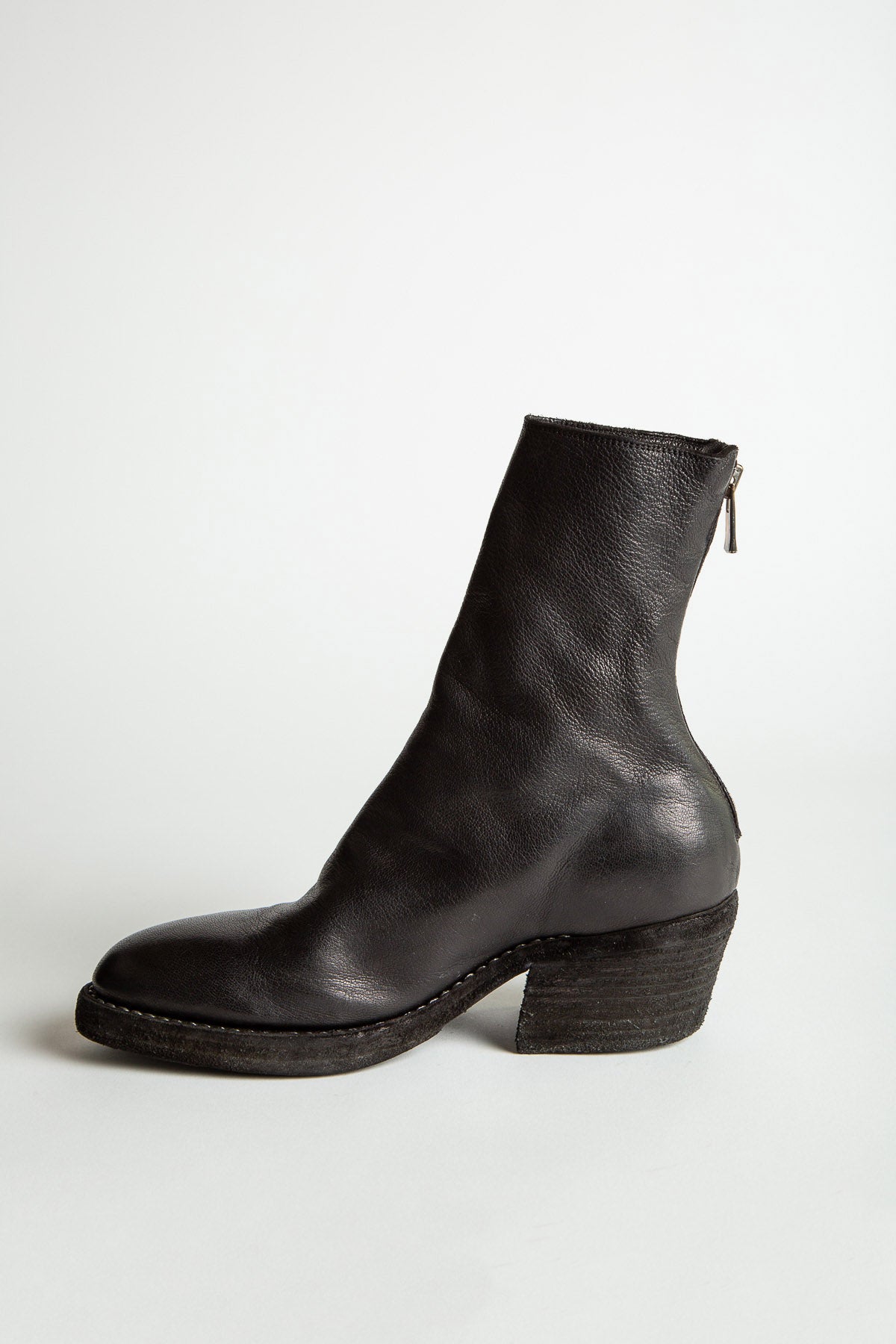GUIDI | VG05 GOAT FULL GRAIN TEXAN BOOTS