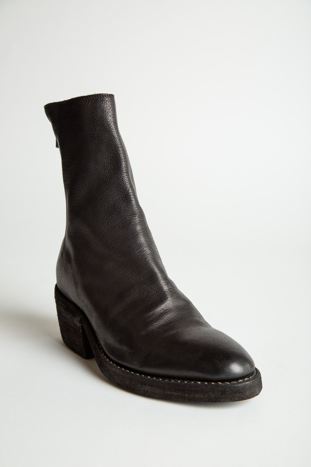 GUIDI | VG05 GOAT FULL GRAIN TEXAN BOOTS