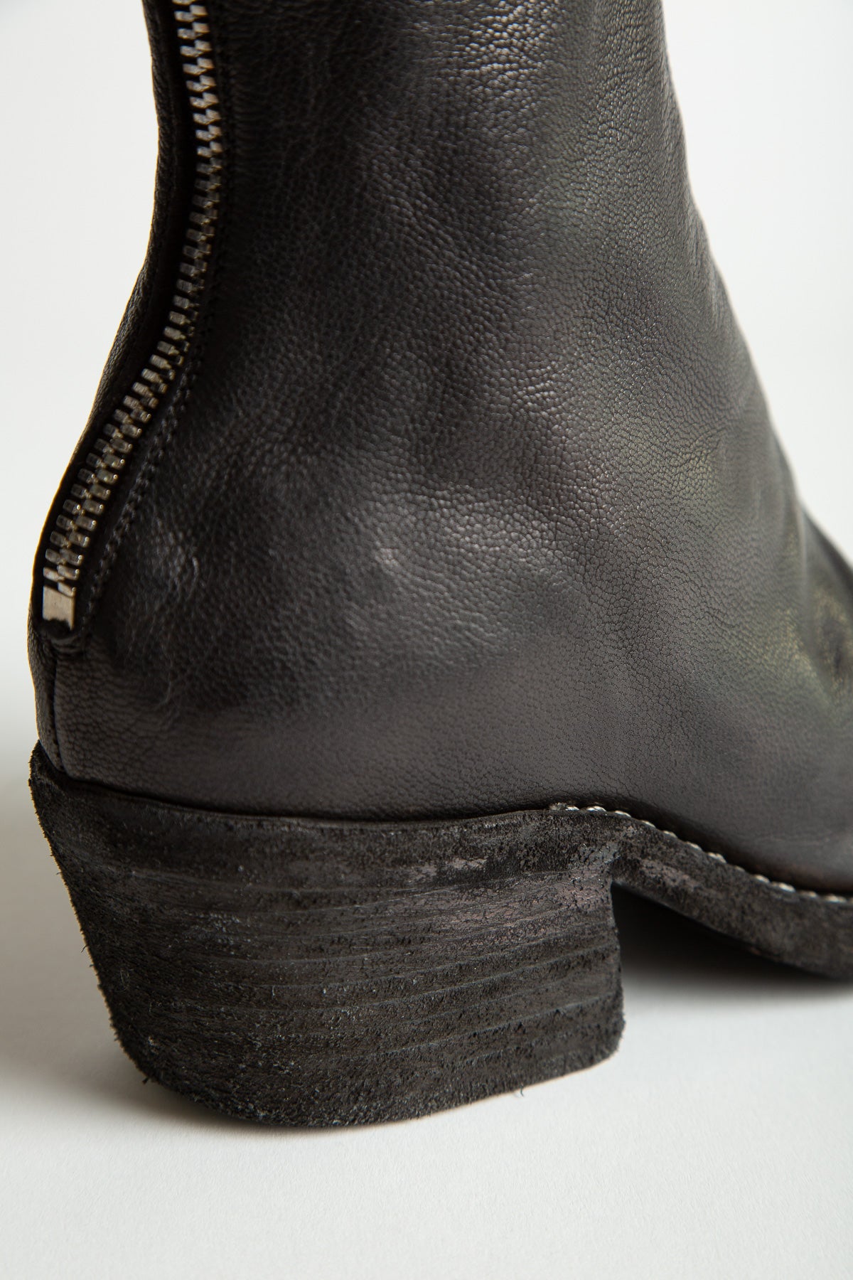 GUIDI | VG05 GOAT FULL GRAIN TEXAN BOOTS