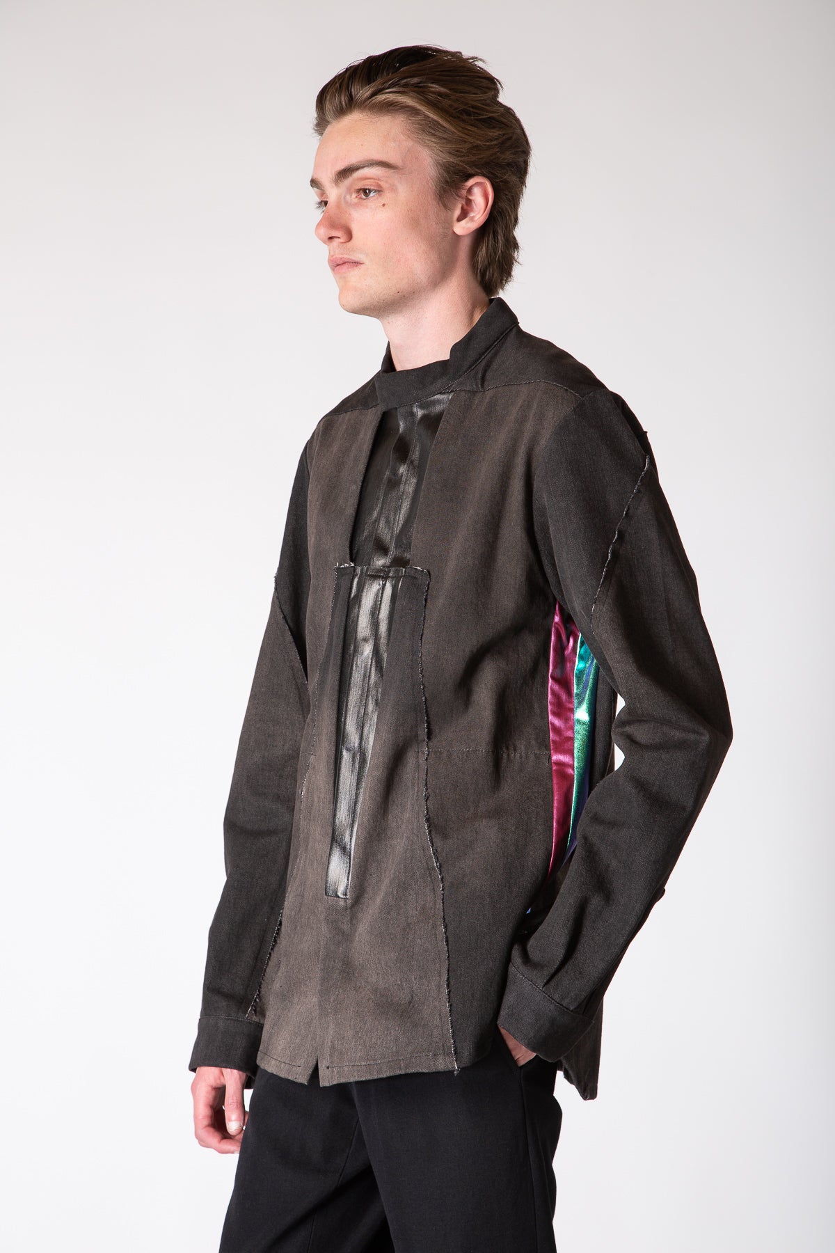 RICK OWENS | SPLINTERED OUTERSHIRT - MAXFIELD LA