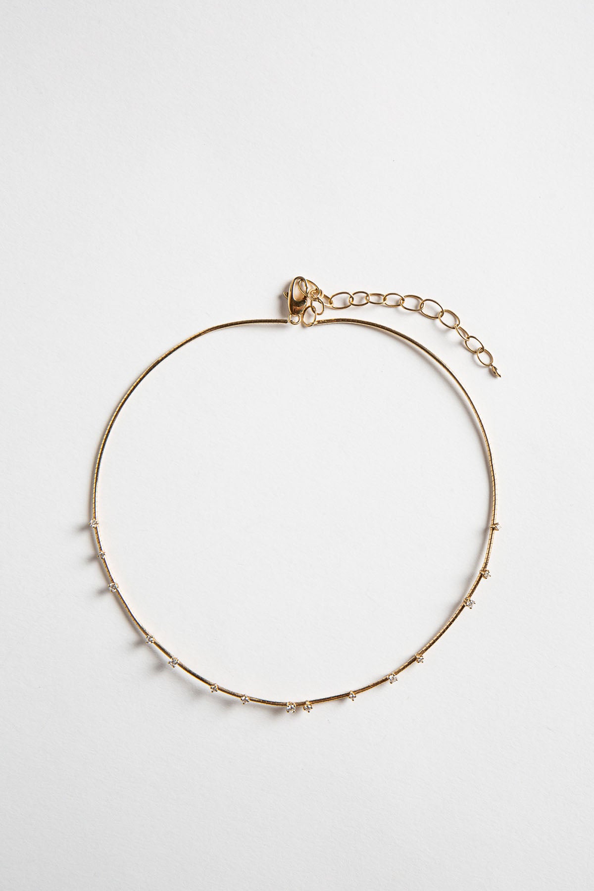 MATTIA CIELO | YELLOW GOLD DIAMOND NECKLACE