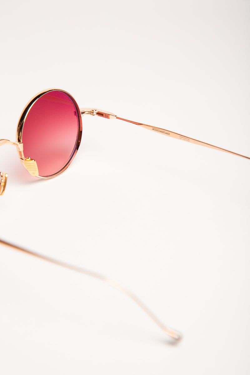 JACQUES MARIE MAGE | DIANA SUNGLASSES IN ROSE GOLD