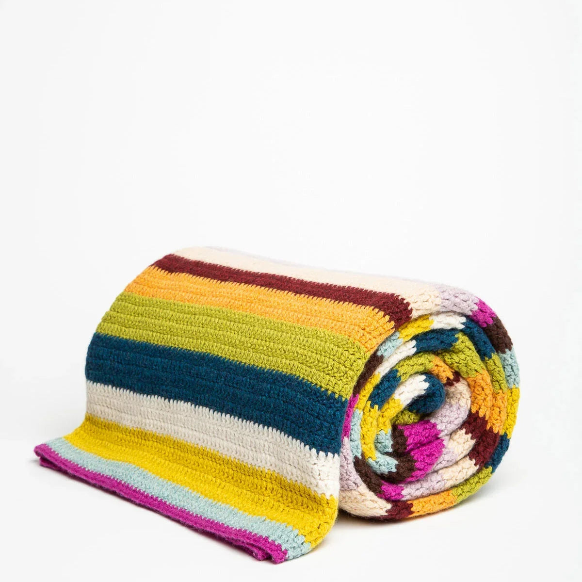 THE ELDER STATESMAN | BUSY STRIPE BLANKET