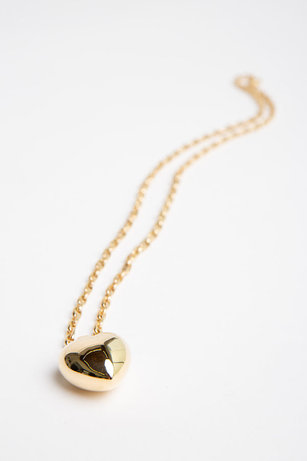 MAUD JEWELRY | 18K GOLD HEART NECKLACE