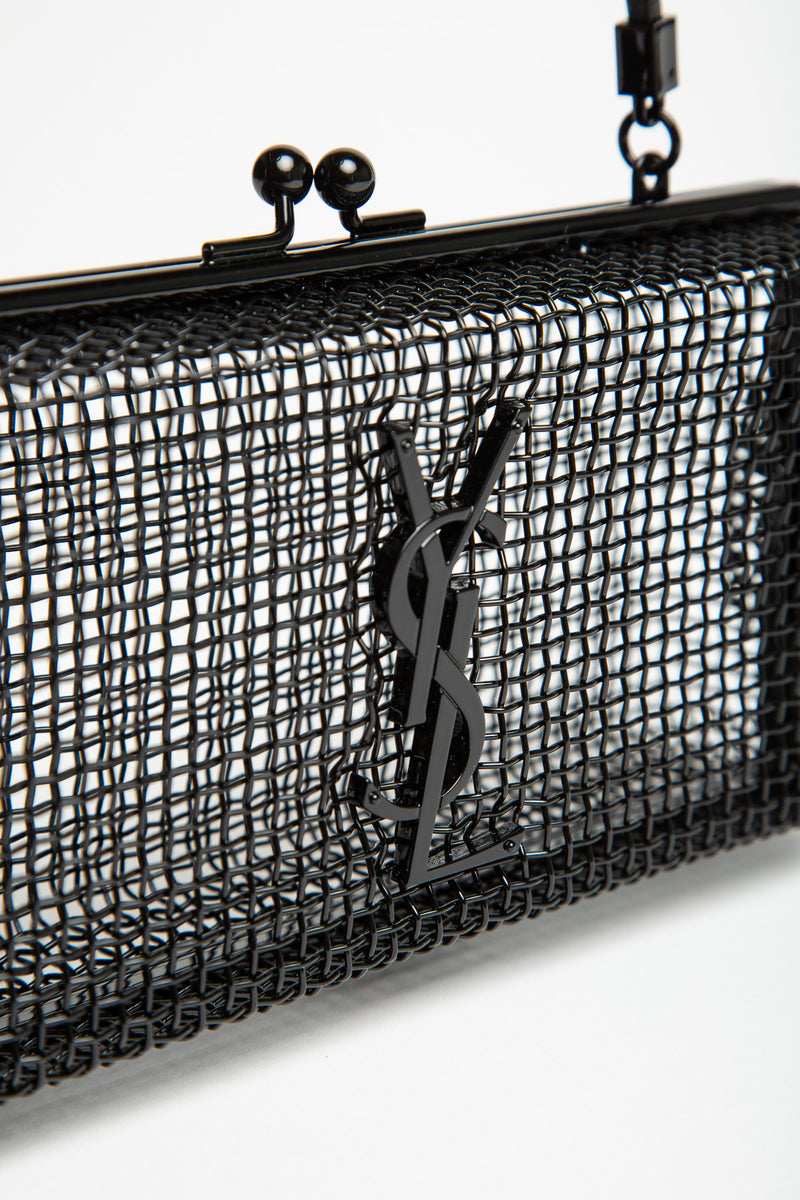 SAINT LAURENT | YSL METAL NET BAG