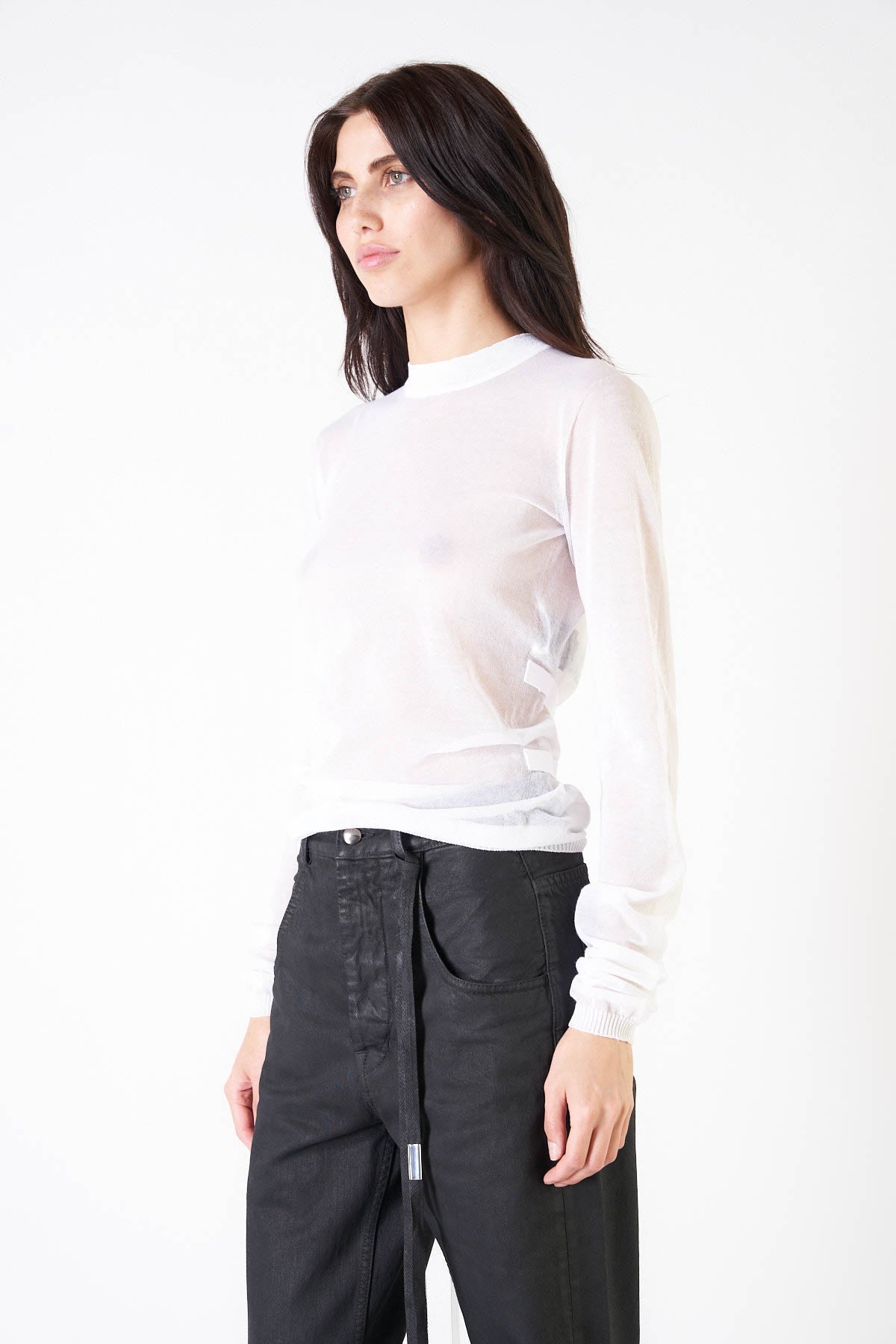 ANN DEMEULEMEESTER | BETSY LONG SLEEVE T-SHIRT - MAXFIELD LA