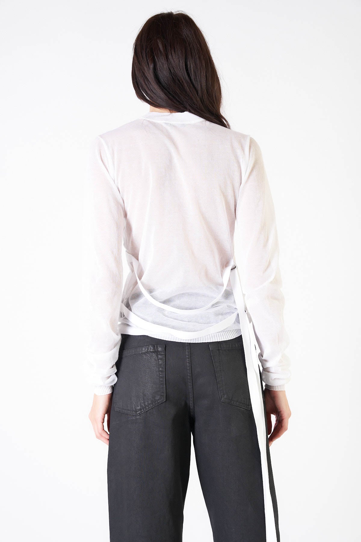 ANN DEMEULEMEESTER | BETSY LONG SLEEVE T-SHIRT - MAXFIELD LA