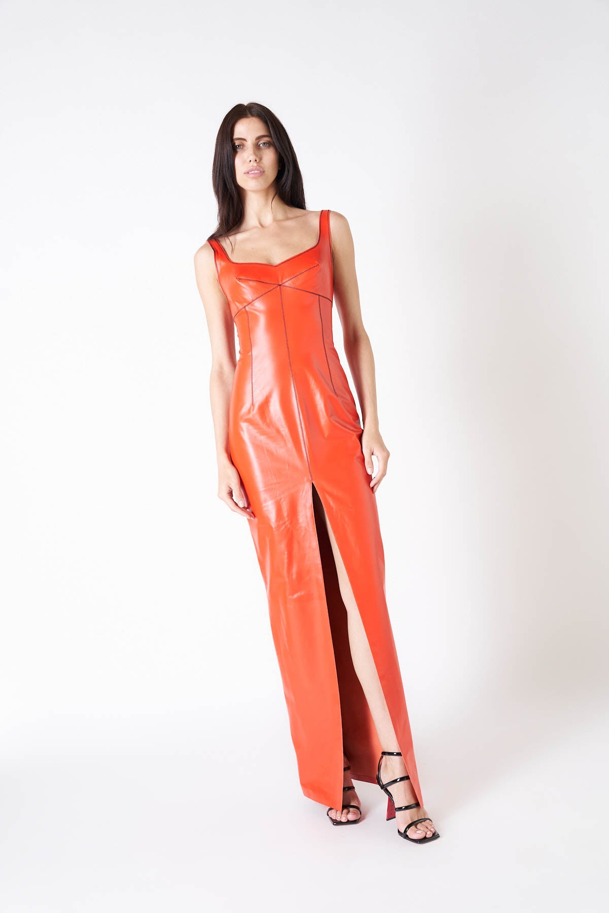 MARNI | LAMBSKIN LEATHER DRESS - MAXFIELD LA