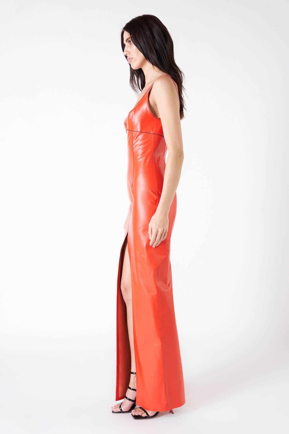 MARNI | LAMBSKIN LEATHER DRESS - MAXFIELD LA