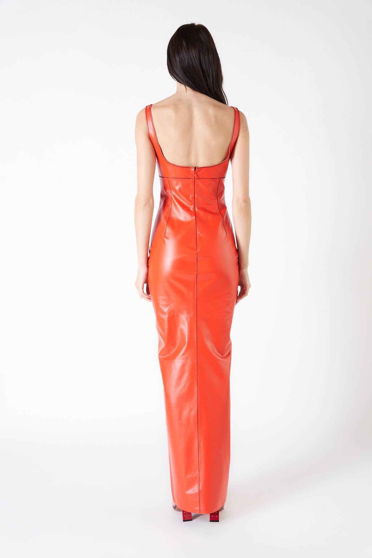 MARNI | LAMBSKIN LEATHER DRESS - MAXFIELD LA