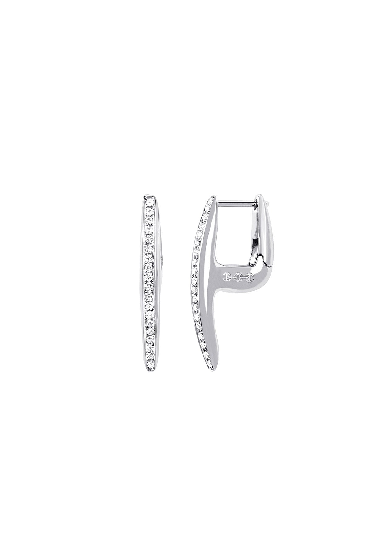 Hoorsenbuhs | Mini Axe Diamond Earrings