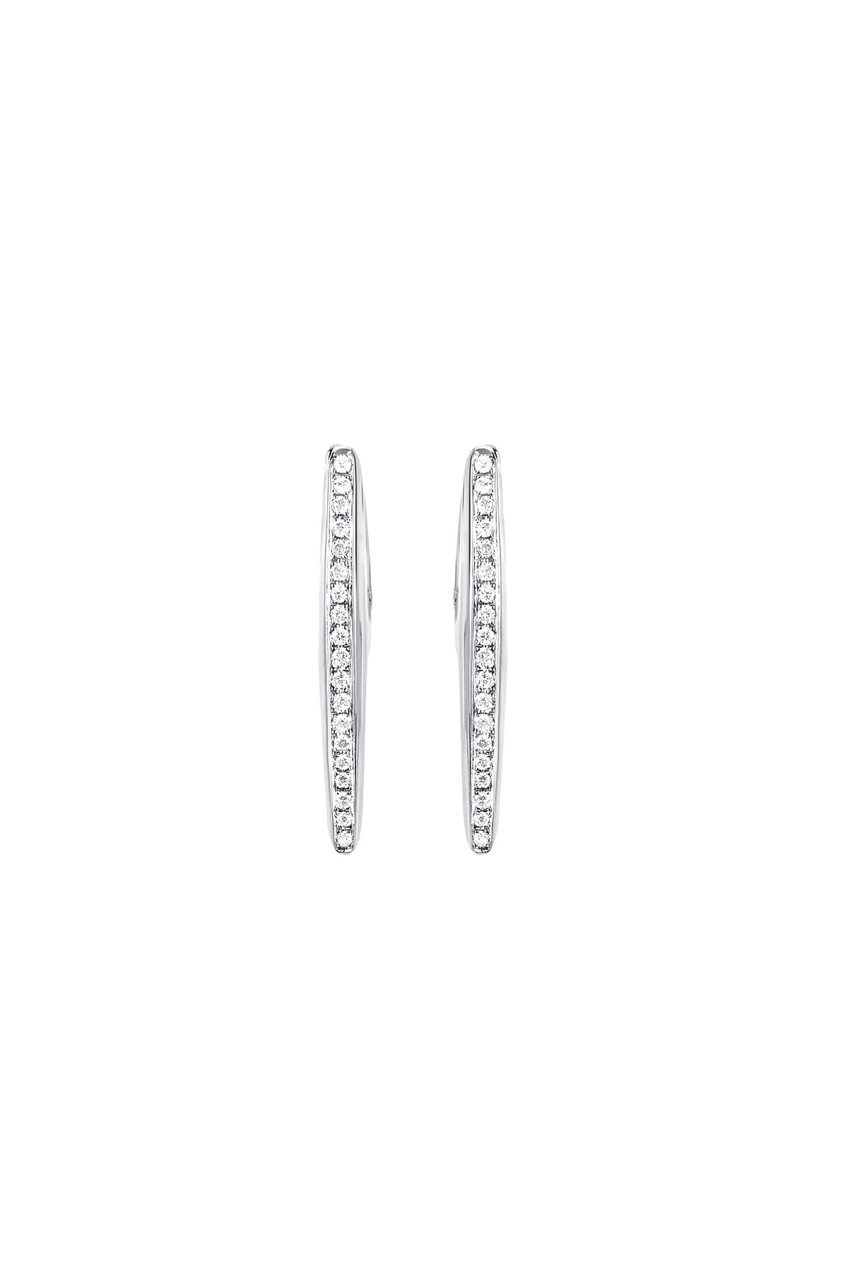 Hoorsenbuhs | Mini Axe Diamond Earrings