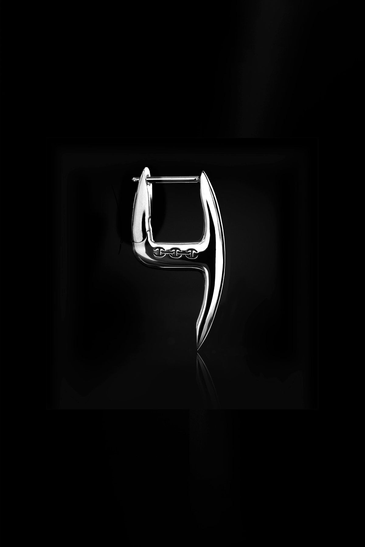 Hoorsenbuhs | Mini Axe Diamond Earrings