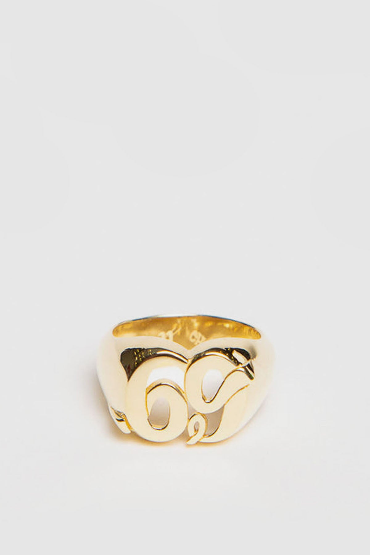 CHEMIST | YELLOW GOLD XS FACE 69 RING