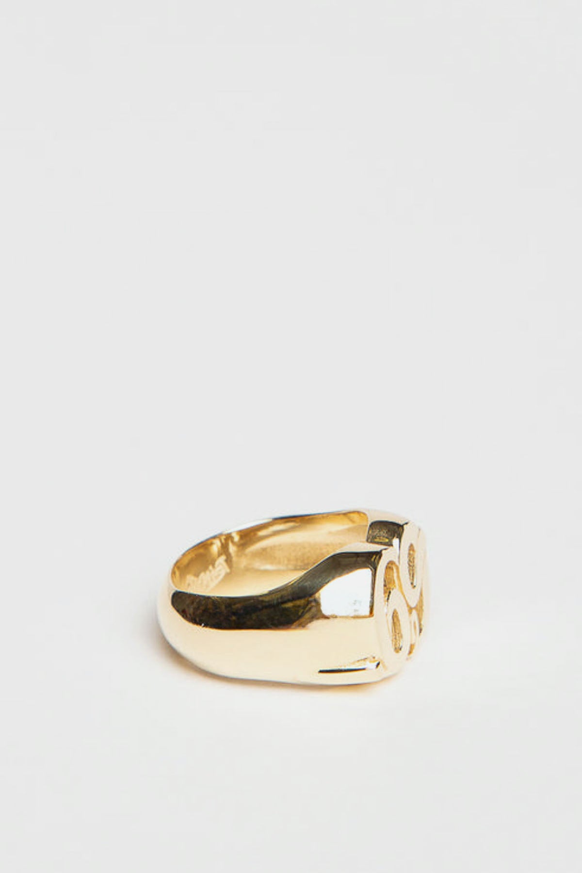 CHEMIST | YELLOW GOLD XS FACE 69 RING