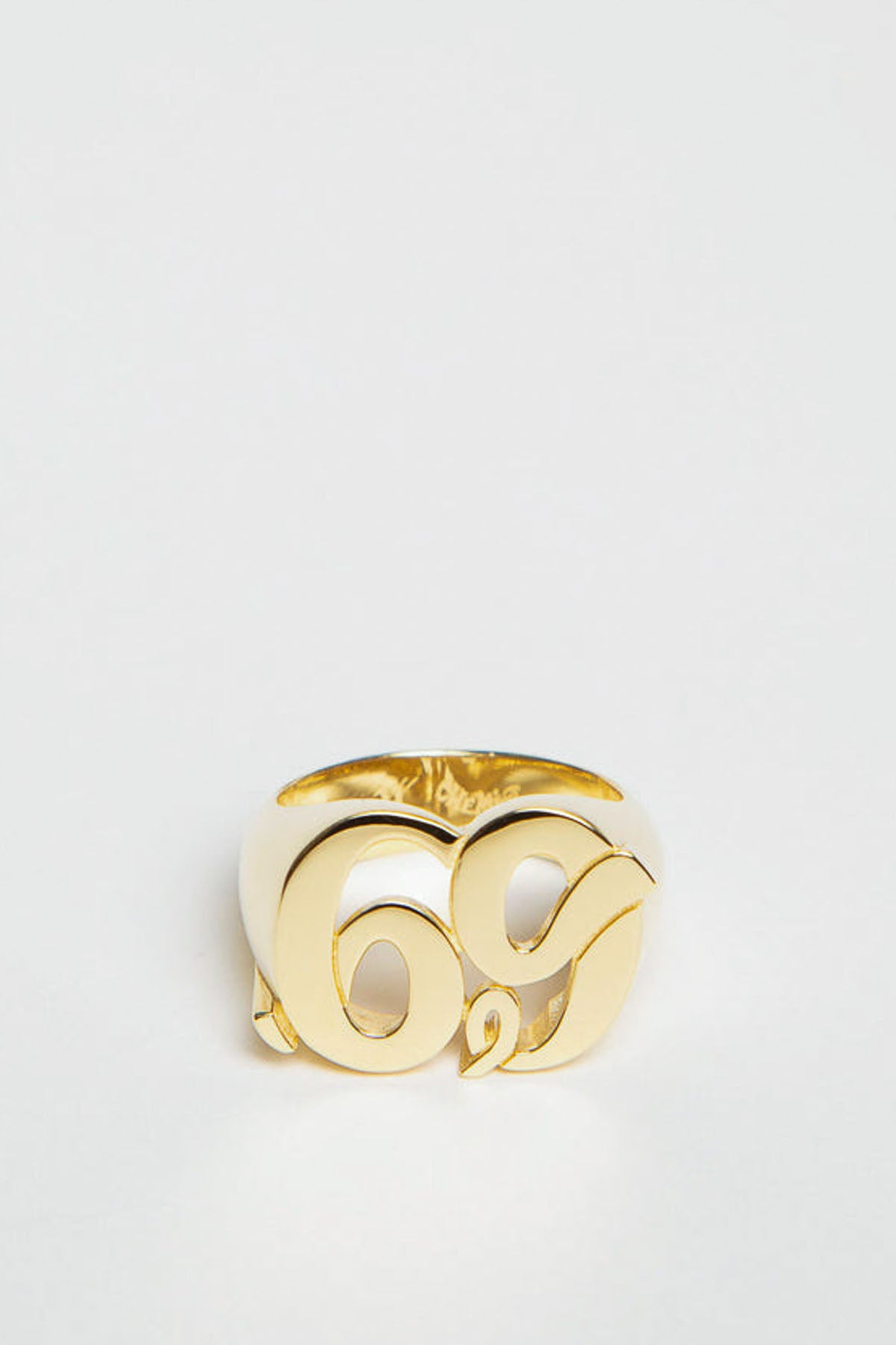 CHEMIST | YELLOW GOLD M FACE 69 RING