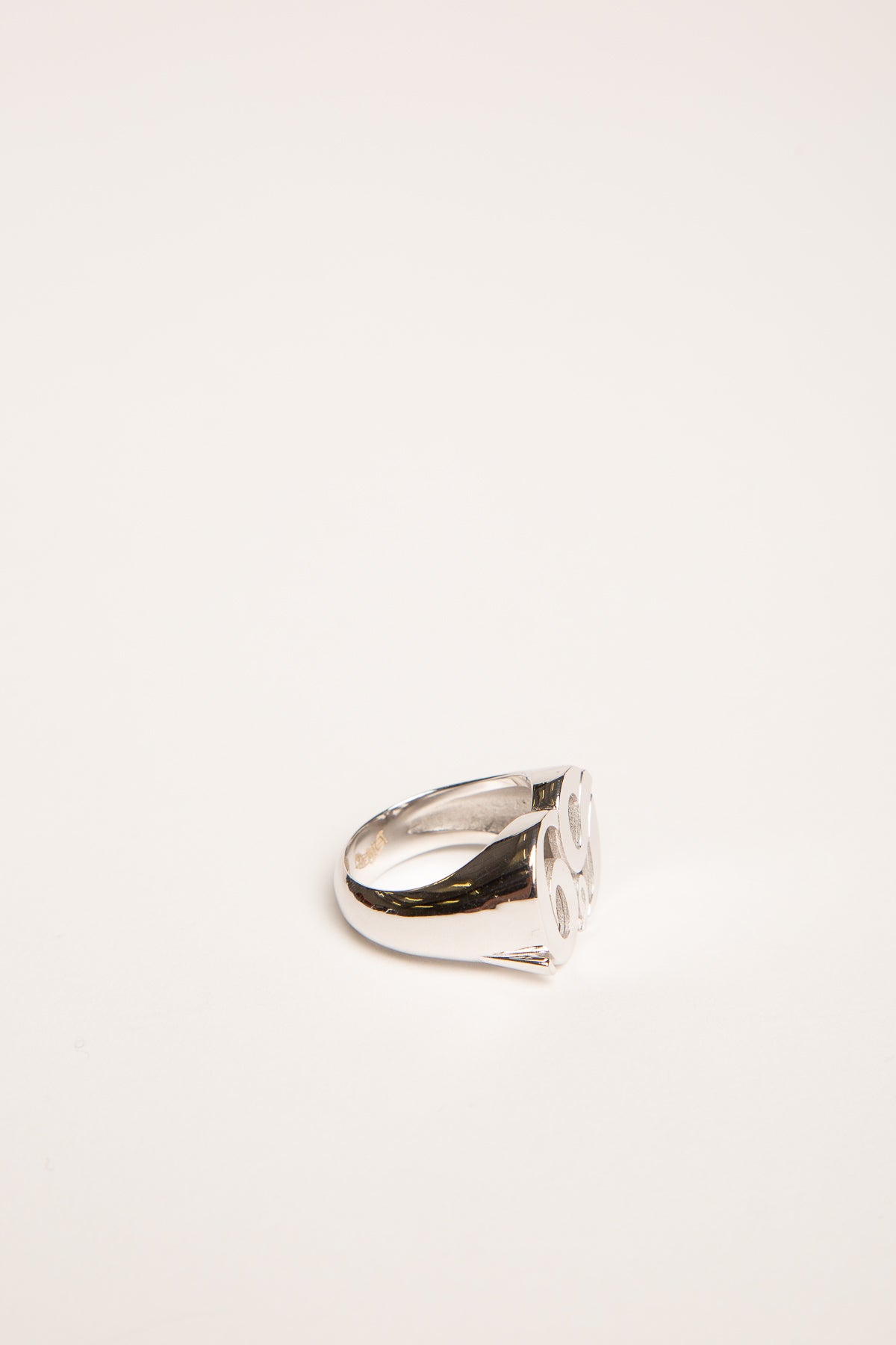 CHEMIST | WHITE GOLD L FACE 69 RING