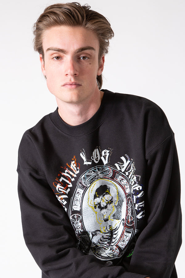 LIBERTINE | ASHES CRYSTAL SWEATSHIRT