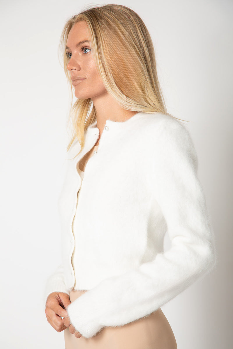 MAISON MARGIELA | CROPPED KNIT CARDIGAN