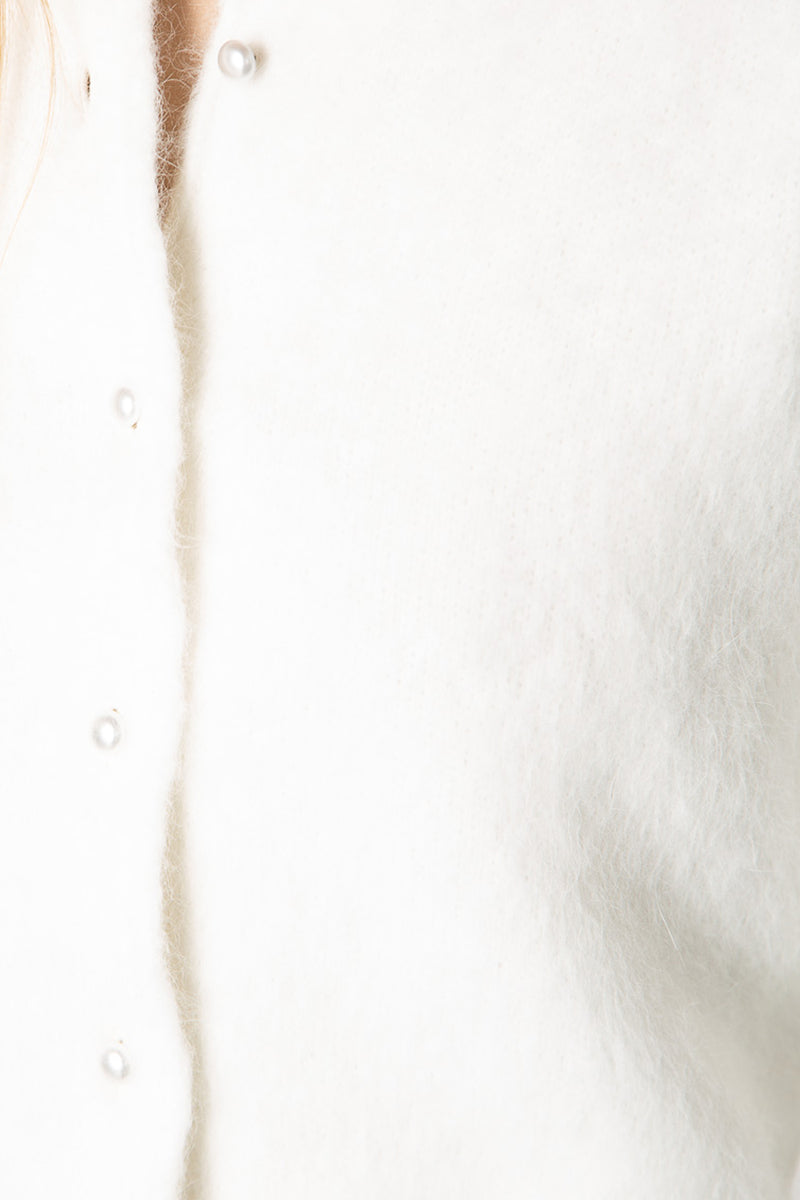 MAISON MARGIELA | CROPPED KNIT CARDIGAN