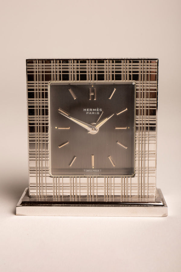 HERMÈS | STEEL 8 DAYS ALARM CLOCK